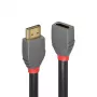 Cable de extensión HDMI Lindy 3 m HDMI 2.0 Anthra Line