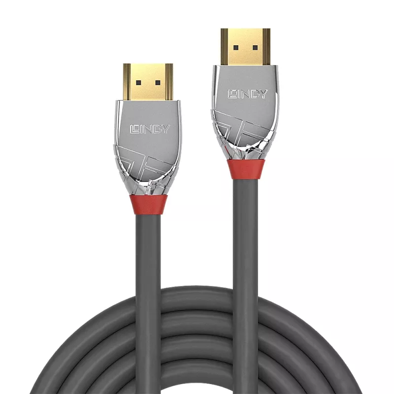 Cable HDMI High Speed Lindy 3 m, Cromo Line