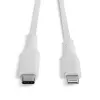 Cable USB Type-C a Lightning Lindy 3 m blanco