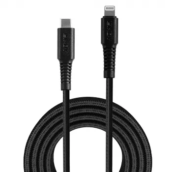 Cable USB Type-C a Lightning reforzado Lindy 3 m