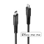 Cable de carga y sincronización USB Type-C a Lightning reforzado Lindy 0,5 m