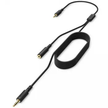 Cable de audio NZXT ST-ACCC1-WW 2 m 2x3,5 mm TRRS negro
