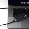 Cable USB-C a USB-C 3.2 Gen 2 ALOGIC FUSCC2-SGR 2 m 10 Gbit/s negro/gris