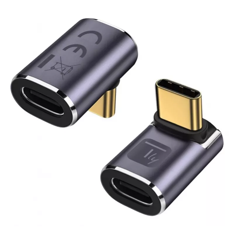 Adaptador USB-C TECHLY IADAP-USB4C-40G – USB-C a USB4, transferencia de datos de 40 Gbit/s