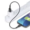 Cable de carga USB-A a USB-C StarTech.com de 30 cm, carga y sincronización, 3A, USB 2.0, funda TPE – cable de carga USB negro