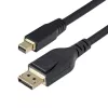 Cable Mini DisplayPort a DisplayPort 1.4 StarTech.com de 3 m - 8K 60Hz/4K 120Hz HBR3 HDR, cable UHD mDP a DP 1.4, cable de monitor/vídeo Ultra HD
