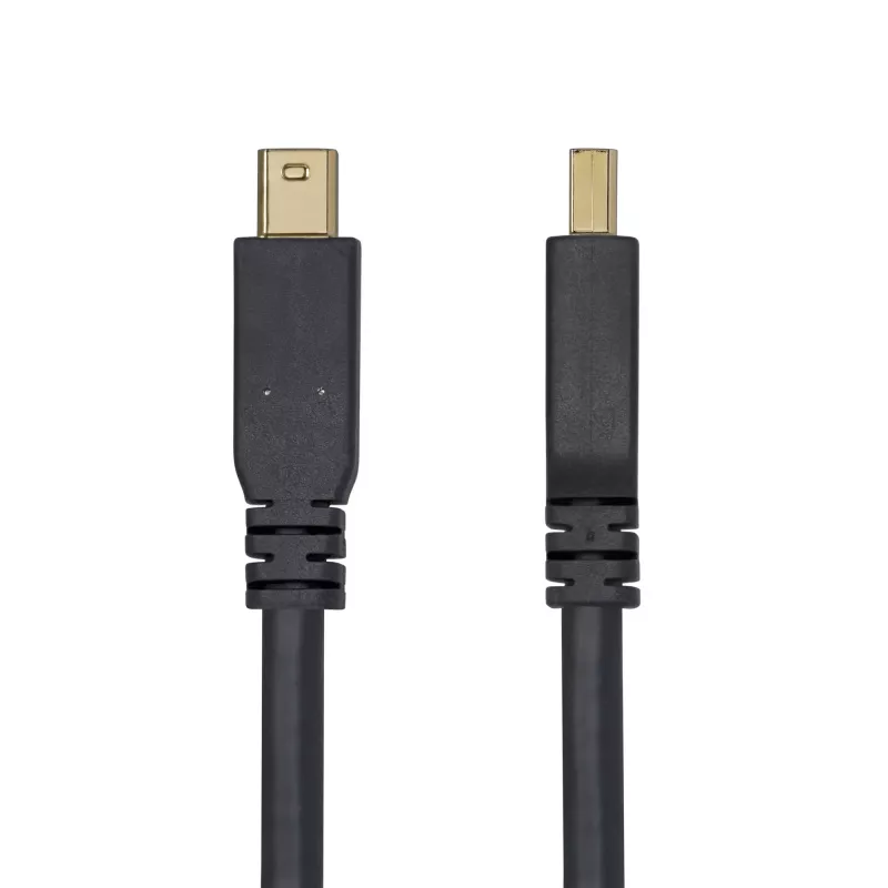 Cable Mini DisplayPort a DisplayPort 1.4 StarTech.com de 3 m - 8K 60Hz/4K 120Hz HBR3 HDR, cable UHD mDP a DP 1.4, cable de monitor/vídeo Ultra HD