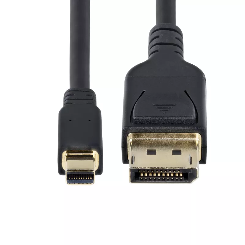Cable Mini DisplayPort a DisplayPort 1.4 StarTech.com de 3 m - 8K 60Hz/4K 120Hz HBR3 HDR, cable UHD mDP a DP 1.4, cable de monitor/vídeo Ultra HD
