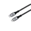 Cable USB-C a USB-C CONCEPTRONIC ETTA07B20 — USB 3.2 Gen 2x2, 2 m, 20 Gbps, PD 3.0 100W (20V 5A), 4K@60Hz, E-mark