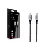 Cable USB-C a USB-C CONCEPTRONIC ETTA07B20 — USB 3.2 Gen 2x2, 2 m, 20 Gbps, PD 3.0 100W (20V 5A), 4K@60Hz, E-mark