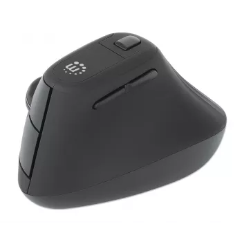 Ratón inalámbrico Manhattan ergonómico vertical para diestros RF