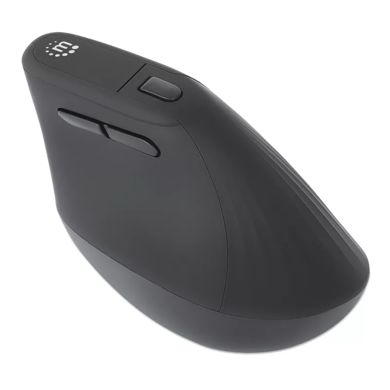 Ratón inalámbrico Manhattan ergonómico vertical para diestros RF