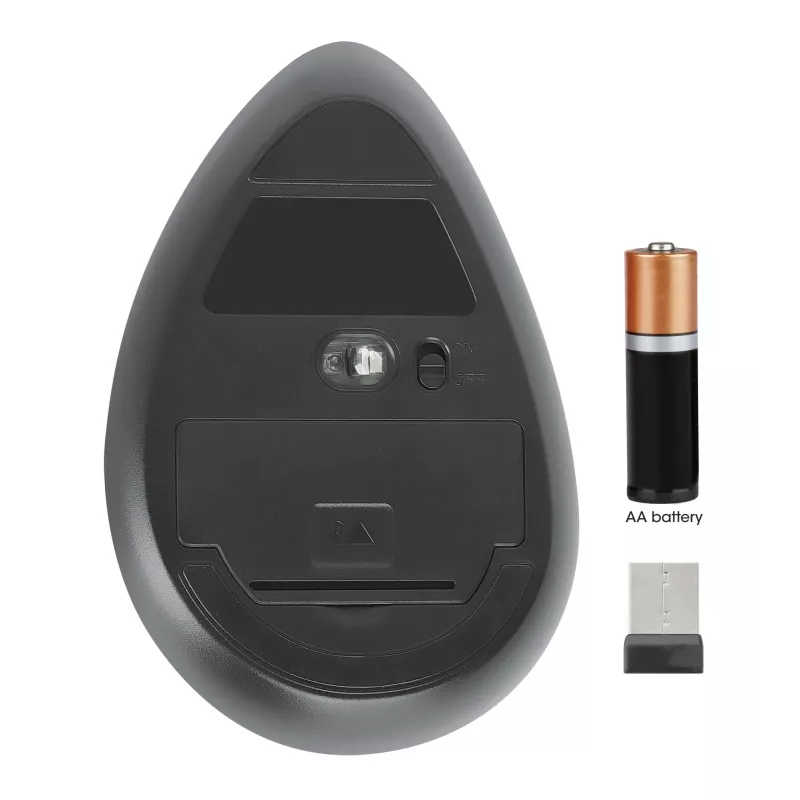 Ratón inalámbrico Manhattan ergonómico vertical para diestros RF