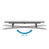 Manhattan 461863 soporte de pared para TV antirrobo, inclinable, extensible