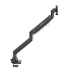 Manhattan Soporte de escritorio para 1 monitor de 17-57 pulgadas, 27 kg, con puertos USB