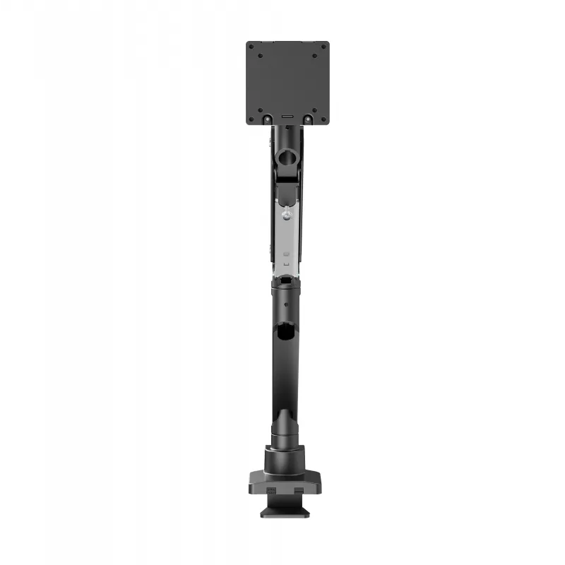 Manhattan Soporte de escritorio para 1 monitor de 17-57 pulgadas, 27 kg, con puertos USB