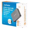Manhattan 102667 estación de carga GaN USB Power Delivery de 4 puertos, 240 W