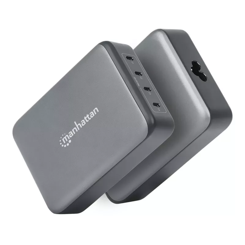 Manhattan 102667 estación de carga GaN USB Power Delivery de 4 puertos, 240 W