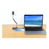 Adaptador multipuerto Manhattan 154321 USB Type-C a 2 HDMI USB-A Power Delivery 100 W