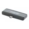 Dock de viaje USB-C Manhattan 190404 4 puertos HDMI USB-A USB-C 3,5 mm