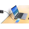 Dock de viaje USB-C Manhattan 190404 4 puertos HDMI USB-A USB-C 3,5 mm
