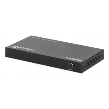 Conmutador HDMI 3x1 MANHATTAN 18G automático manual mando a distancia IR negro