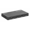 Conmutador HDMI 3x1 MANHATTAN 18G automático manual mando a distancia IR negro