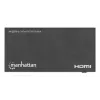 Conmutador HDMI 3x1 MANHATTAN 18G automático manual mando a distancia IR negro