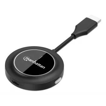 Transmisor AV Manhattan 208444 negro 1920x1080 30m inalámbrico USB-C