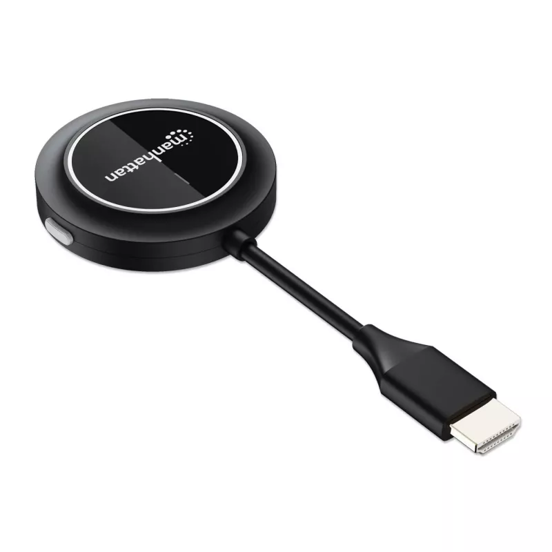 Transmisor AV Manhattan 208444 negro 1920x1080 30m inalámbrico USB-C