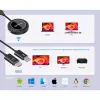 Transmisor AV Manhattan 208444 negro 1920x1080 30m inalámbrico USB-C