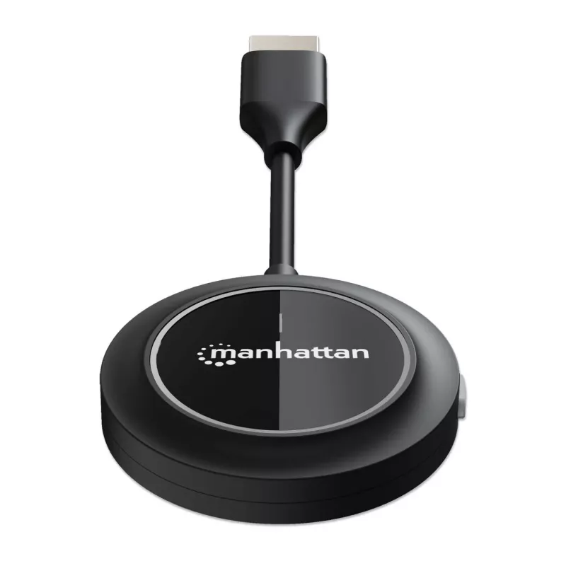Transmisor AV Manhattan 208444 negro 1920x1080 30m inalámbrico USB-C