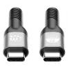 Cable USB-C macho a USB-C macho Manhattan 2m USB4 Gen 3x2 8K 60Hz