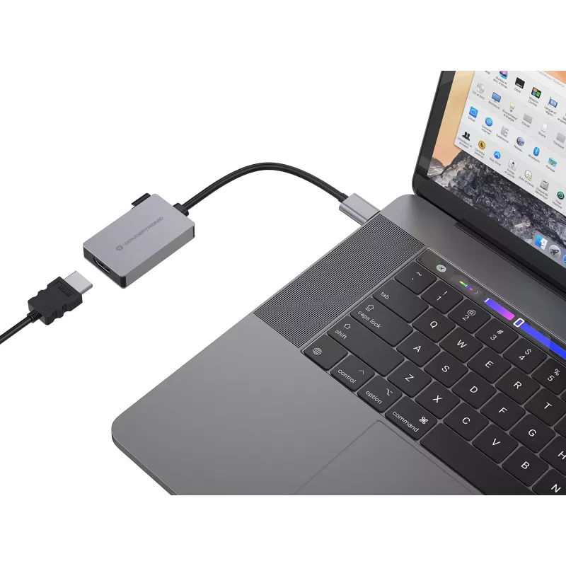 Adaptador USB a HDMI 1.4 Conceptronic ABBY22G, 1080P 60 Hz