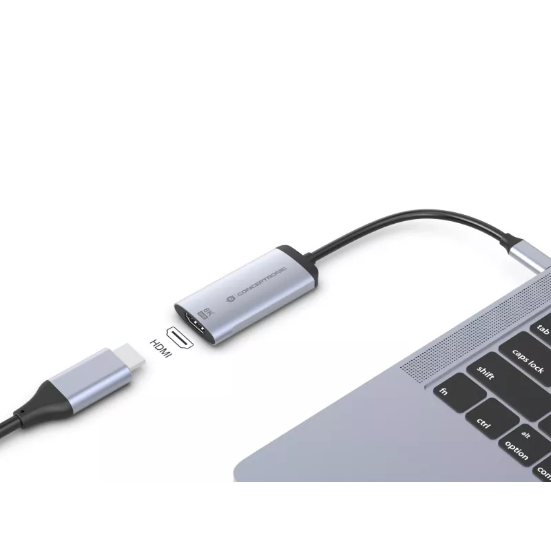 Adaptador USB-C a HDMI 2.1 Conceptronic ABBY23G, 8K60Hz