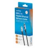 Cable USB-C a Gigabit Ethernet RJ45 Manhattan 2m negro/plata