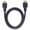 Manhattan 353922 Cable Premium High Speed HDMI con Ethernet, 4K@60Hz, CL3 para instalación en pared, macho a macho, 1 m, negro