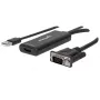 Convertidor VGA y USB-A a HDMI Manhattan 152426