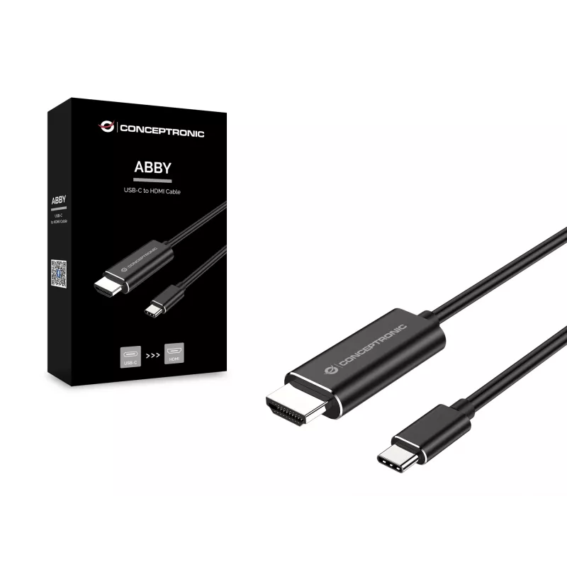 Cable USB-C a HDMI Conceptronic ABBY 2 m USB Type-C HDMI