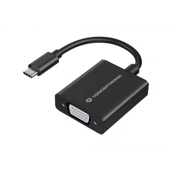 Adaptador USB-C a VGA Conceptronic ABBY05B