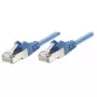 Intellinet 330701 Cable de conexión de red, Cat5e, SFTP, RJ45 (M) a RJ45 (M), 7,6 m, moldeado, azul