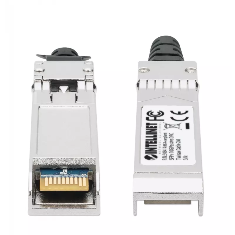 Intellinet 508414 Cable DAC Twinax SFP+ 10G pasivo, MSA, 2m
