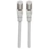 Cable de red patch Intellinet, cable Cat7/conector Cat6A, 10 m, Gris, Cobre, S/FTP, LSOH/LSZH, PVC, RJ45, contactos bañados en oro, sin pestaña, con protección de funda, garantía de por vida
