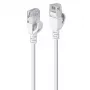 Cable de red ultradelgado Lindy 1m Cat.6A U/UTP, Gris