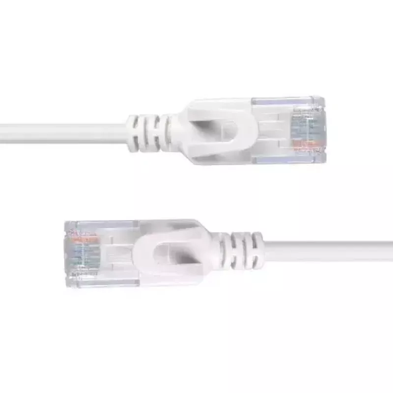 Cable de red ultradelgado Lindy 2m Cat.6A U/UTP, Gris
