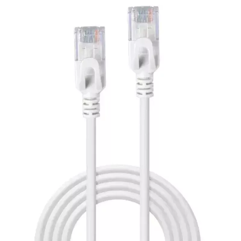 Cable de red ultradelgado Lindy 2m Cat.6A U/UTP, Gris