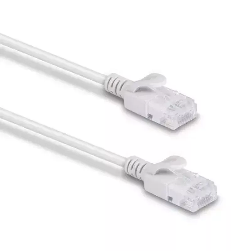 Cable de red ultradelgado Lindy 2m Cat.6A U/UTP, Gris
