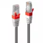 Cable de red Lindy 3m Cat.6A S/FTP LSZH RJ-45 Gris