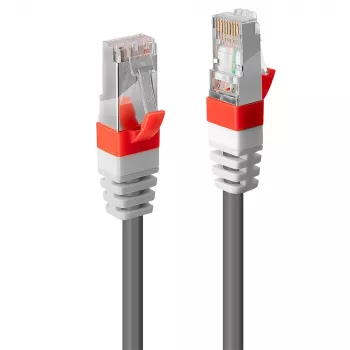 Cable de red Lindy 5m Cat.6A S/FTP LSZH, Gris
