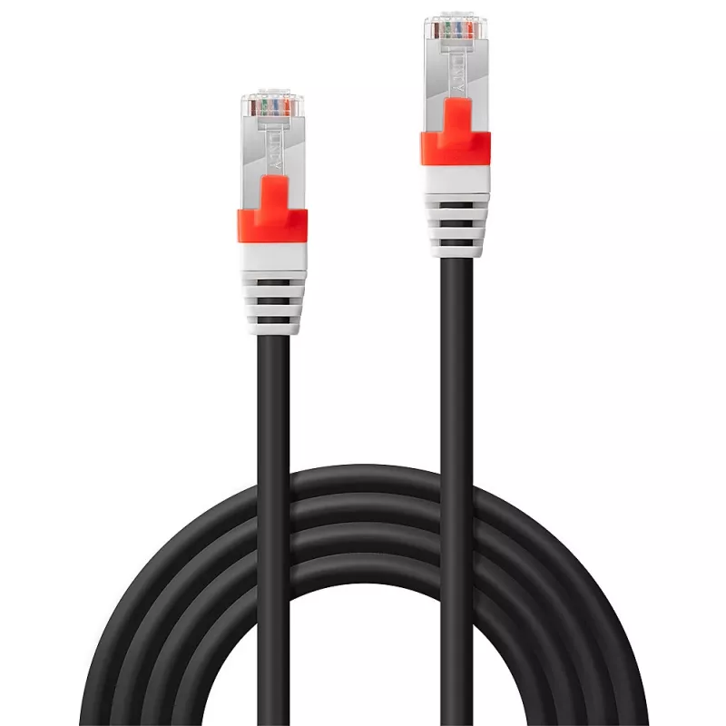 Lindy 45370 cable de red negro 20 m Cat6a S/FTP (S-STP)